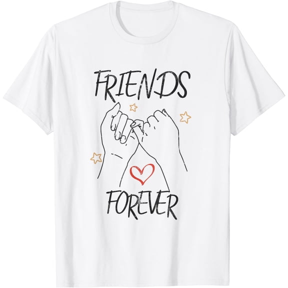 Friends forever best friend love friendship trust T-Shirt