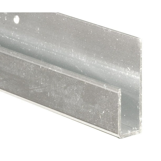 PrimeLine Metal Mirror J Channel 40 lb. 1 pk Medium