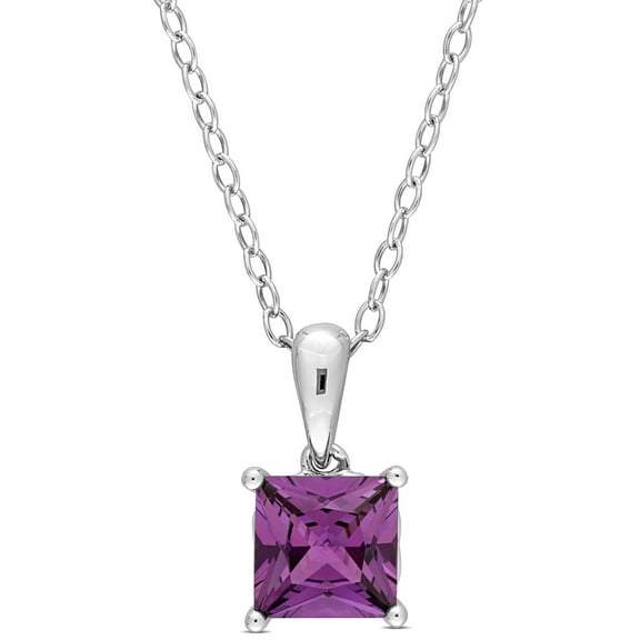 Everly Women's Alexandrite Sterling Silver Necklace
