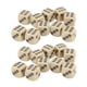thumbnail image 5 of Juego de dados 20 piezas de dados blancos de grano perlado de plástico de seis caras de 16 mm duraderos para la enseñanza de matemáticas ANGGREK Otros, 5 of 8