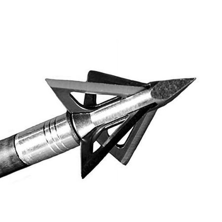Slick Trick 1 1/8 Magnum 3pk 100 grn Stainless Broadhead Silver/Black