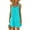Light Blue, variant on Aoujea Trendy Dresses Women's Beach Dress Bikini Beachwear Coverups Casual Vacation Short Summer Halter Dresses Sleeveless Dresses for Women 20$ & Under Dress