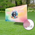 thumbnail image 3 of Happy Easter English Setter with Bunny Ear Headband and Flowers Yard Sign Dog Lover Outdoor Home Lawn Garden Porch Decor - 13001, 3 of 5