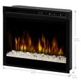 thumbnail image 2 of Dimplex Multi-Fire XHD 28" W x 23.25" H x 7.5" D Plug-in Electric Firebox - Black, XHD28G, 2 of 5