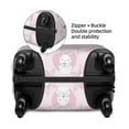 thumbnail image 4 of Fotbe Cute Rabbit Luggage Cover Protector,Suitcase Protector,Scratch and Dirt Resistant,Fits 18-32 Inch Luggage-Large, 4 of 9