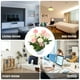 thumbnail image 3 of BESTYASH Planta Decorativa Artificial Rosa En Maceta Resistente Sin Necesidad De Cuidados, 3 of 8
