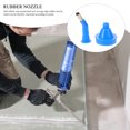 thumbnail image 3 of AURARMLET 1Set Blue Caulk Tip Nozzle Plastic Sealant Accessory for Glass with Portable Sturdy Design, 3 of 8