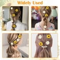thumbnail image 6 of 20 PCS Daisy Hair Clips, Daisy Flower Hair Clips, Vintage Sun Flower with Hair Alligators Clips Hair Barrette for Women Wedding Hair Accessories for Brides, 6 of 7