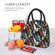 thumbnail image 5 of Easygdp Parrot Bolsa de Almuerzo Insulada Grande, Forro de Aluminio, Diseño Espacioso, a Prueba de Fugas, Ideal para Trabajo, Picnics, Viajes y Actividades al Aire Libre, 5 of 6