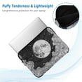 thumbnail image 2 of FORMRS 13"-13.3" Laptop Sleeve Protective Case Soft Carrying Quilted Computer Bag Cover, Black Moon, 2 of 7
