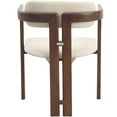 thumbnail image 6 of Velo Series Dining Chair with Upholstered Leather and Rubberwood Legs, 6 of 12
