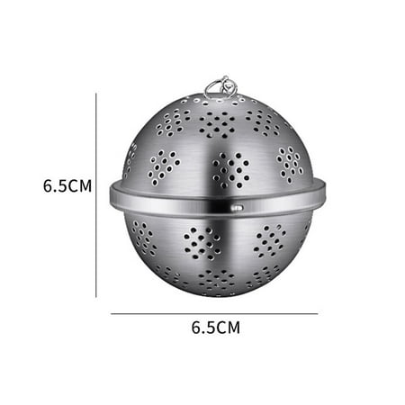 

Tea Strainer Mesh Tea Filter Spice Ball with Chain Stainless Steel Infuser
