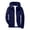 Dark Blue #4, variant on Mens Rain Jacket Drawstring Zip Up Hoodies Summer 2026 Long Sleeve Running Raincoat Lightweight Oversized Hooded Fishing Windbreaker with Pockets M