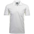 thumbnail image 1 of RAGMAN Polo Hombre - Top, Polo de Punto Suave, Mezcla de Algodón, Bolsillo en el Pecho, Tapeta de Botones, Corto, Color sólido Blanco XL (X-Large), 1 of 3