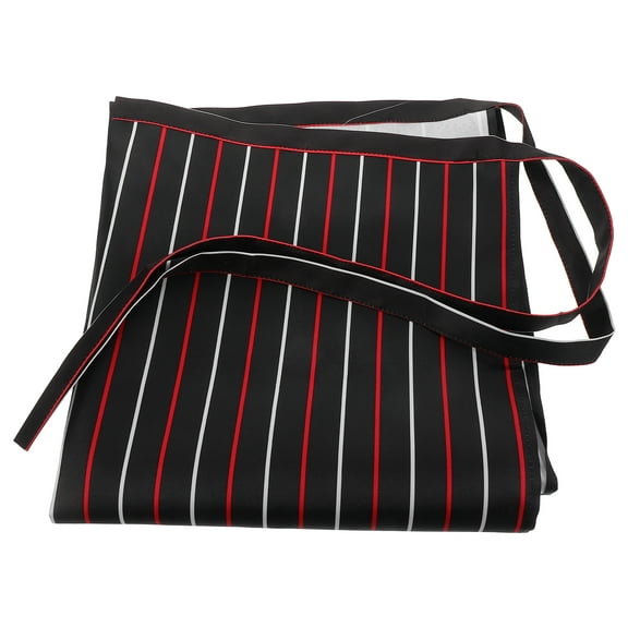 HOMEMAXS Chef Half Apron with Pockets Waist Apron for Men and Women Server Apron Kitchen Cooking Apron for Kitchen and Bistro Use