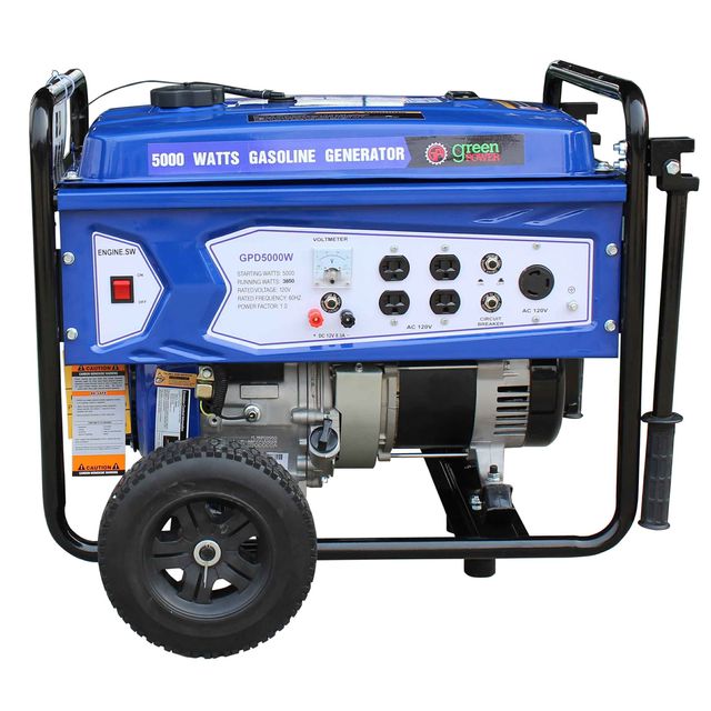 Green-Power America Gasoline Generator Consumer's Select Series ...