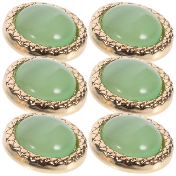 Soimiss 20Pcs Green Vintage Sewing Buttons Alloy Material for Coat Suit Shirt Decoration