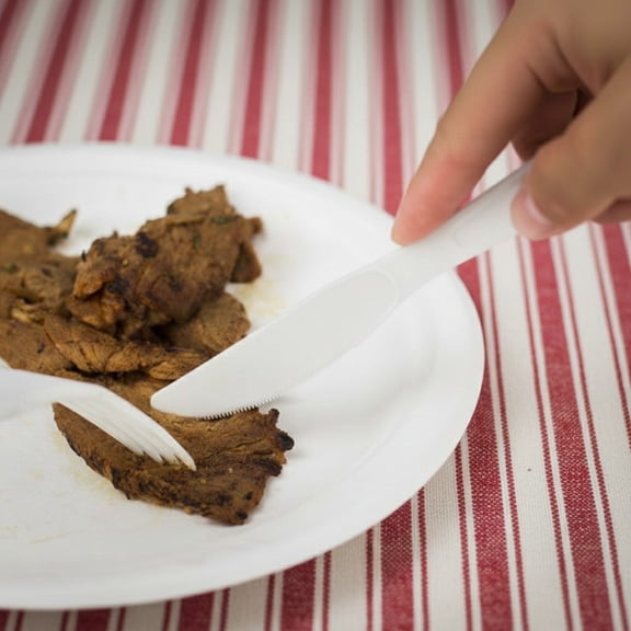 Karat Earth PLA Heavy Weight Compostable Knives, Natural - 1,000 pcs