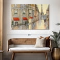 thumbnail image 3 of Elephant Stock Touring Paris Couple Wall Art - Horizontal Canvas Wall Art - Living Room Wall Decor - City Canvas - Yellow And Beige Decor By Julia Purinton - 51" x 34", 3 of 8