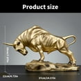 thumbnail image 3 of Cattle Statues Cow Statues Figurines Decorative Objects Table Centrepieces Sculptures Office Home Decorations, 3 of 8