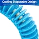 thumbnail image 3 of Banda de cuello refrescante para aire acondicionado portátil personal, envoltura evaporativa con rejillas de ventilación de aluminio, ideal para deportes al aire libre y alivio del calor (2 piezas), 3 of 8