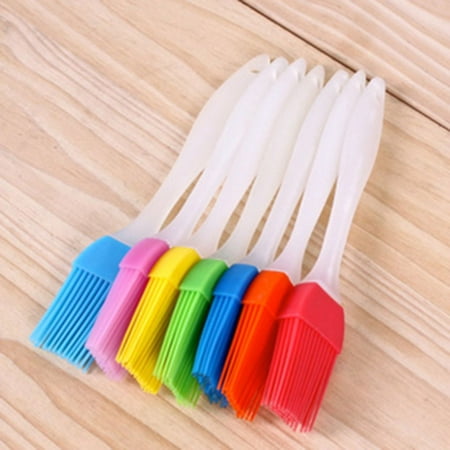 3 Pack Silicone Baking Bakeware Bread Cook Brushes Pastry Oil BBQ Basting Brush Tool Color