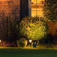thumbnail image 4 of Gama Sonic GS-103-WW Progressive Garden Landscape Spotlight Outdoor Solar Powered Light on Stake, BLACK, 4 of 11