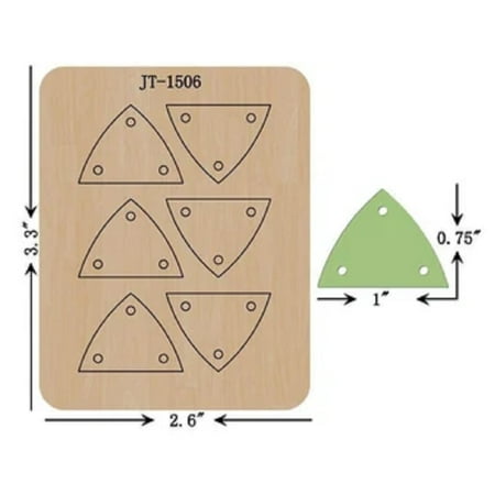 Wooden Cutting Dies Diy Handcraft Making Decor Supplies Dies Template Suitable For Common Die-Cutting Machines