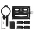 thumbnail image 2 of Motorcycle Bicycle Fixed Bracket, Easy to Use Bicycle Handlebar Holder, for Cyclists Riding Bike Equipment Cycling Black, 2 of 8