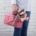 thumbnail image 4 of Set de Bolsas Jelly BABANA Madre e Hija Pequeña y Grande en Rosa, 4 of 7