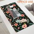 thumbnail image 5 of Flowers and Leaves Gaming Mouse Pad,Large Non-Slip Thick Stitched Edge Mouse Mat for Home Office Gaming Keyboard Desk Pad (35.4 x 15.7 Inches), 5 of 6