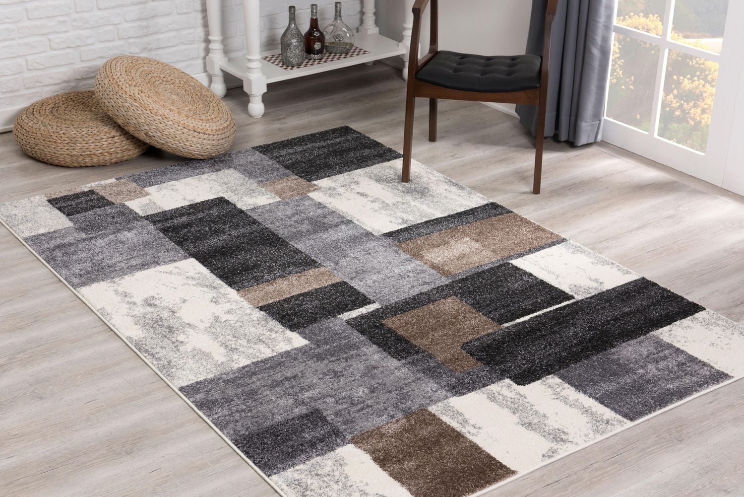Rug Branch Nova Collection Modern Geometric Area Rug