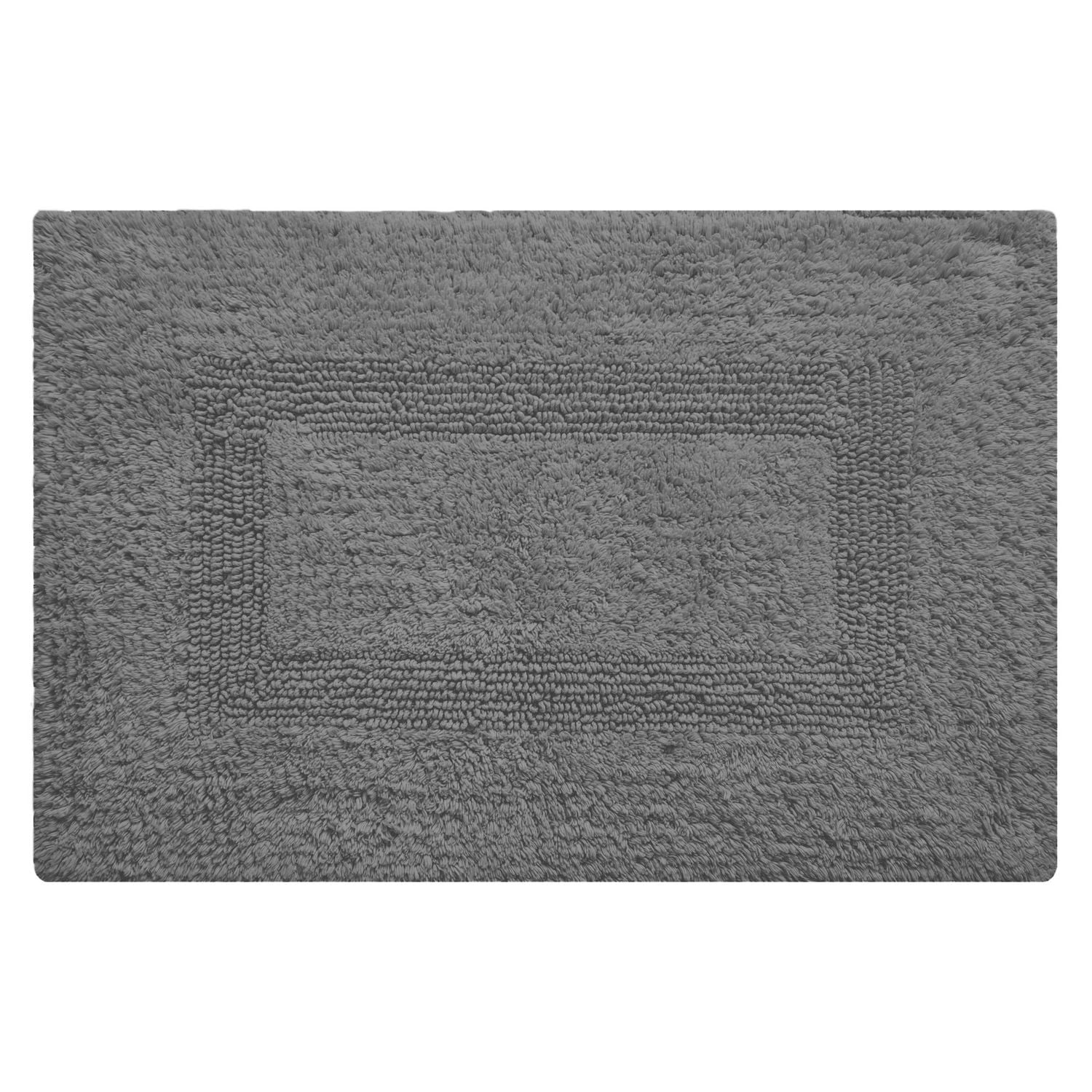 Fabstyles Basix Soft & Absorbent Reversible Cotton Bath Rug