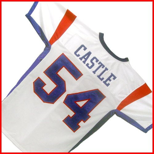 Thad Castle #54 Mountain Goats Football Jersey Blue State Uniform Costume Gift 