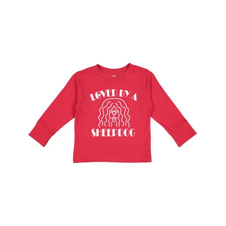 

Inktastic Sheepdog Dog Gift Gift Toddler Boy or Toddler Girl Long Sleeve T-Shirt