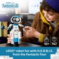 thumbnail image 4 of LEGO Marvel The Fantastic Four H.E.R.B.I.E. - Building Toy for Boys & Girls, Ages 10+ - Marvel Collectible for Fans - Kids Bedroom Decor - Gift for Birthdays - 76339, 4 of 8