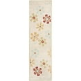 thumbnail image 3 of SAFAVIEH Blossom Linnaea Floral Flowers Wool Area Rug, Beige/Multi, 2' x 3', 3 of 10