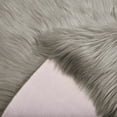 thumbnail image 6 of Junovo Luxury Fluffy Area Rugs Furry Rug for Bedroom Rugs Area Carpet for Living Room Bedroom Room,2'x4',Beige, 6 of 7
