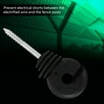thumbnail image 2 of Ring Insulators  Fence Rings  Electric Fence Rings  Fence Ring Insulator  Fence Screw Insulator 100pcs Short Screw Type Ring Insulator Electric Meadow Fence Post Accessory, 2 of 8