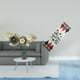 thumbnail image 2 of Escultura decorativa de pared de metal nórdico con hojas de flores, ideal para comedor, decoración del hogar, hotel, vacaciones, de mesa navide, 2 of 8