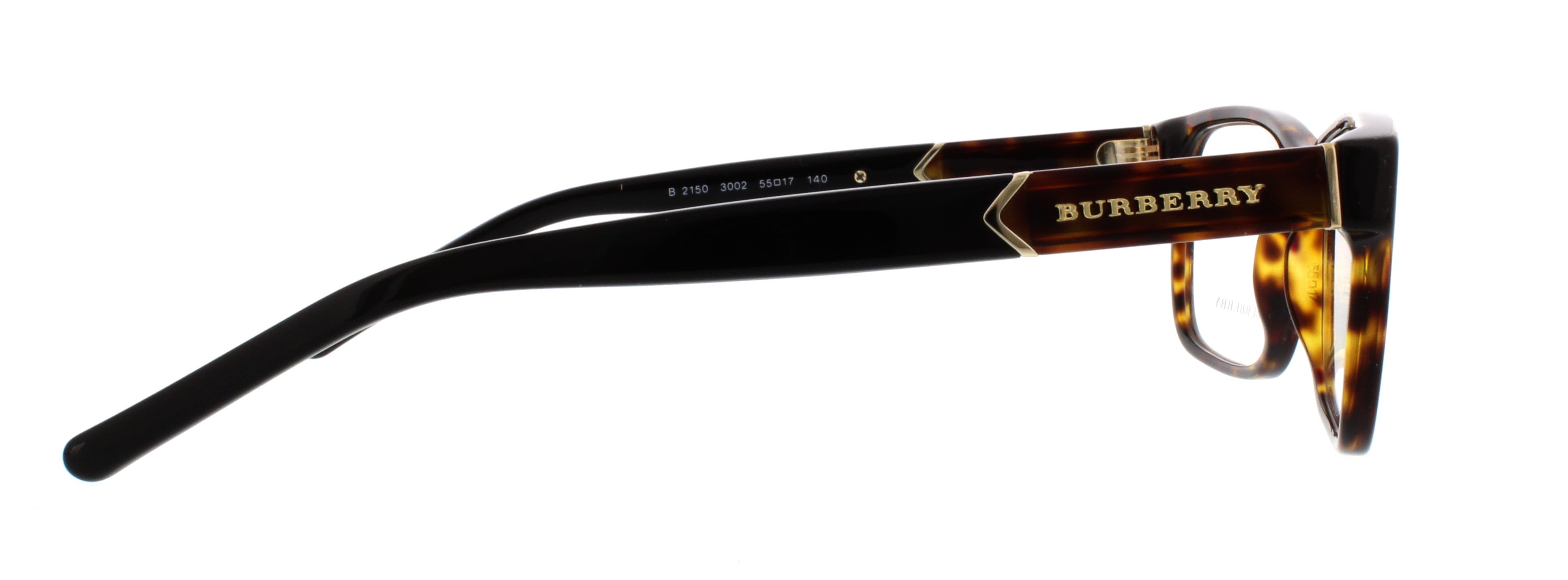 BURBERRY Eyeglasses BE2150 3002 Havana 55MM