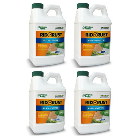 American Hydro Systems RR1 Rid O' Rust 2X Concentration Stain Preventer, 1/2 Gallon Bottle, Pack of (Best Way To Get Rid Of Ink Stains)