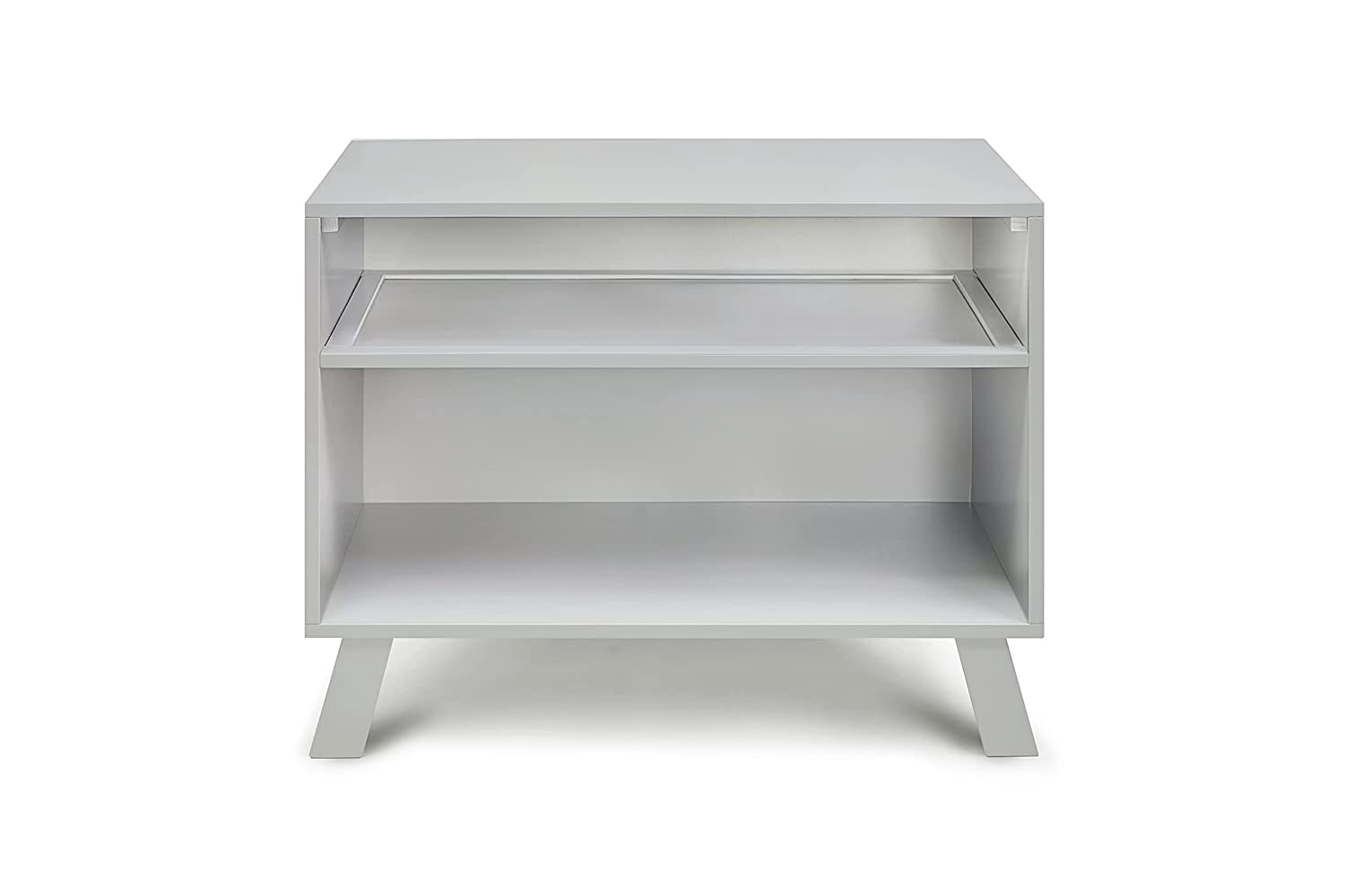 Suite Bebe Livia Multi Purpose Free Standing Changing Table with Removable Tray - Gray/Gray