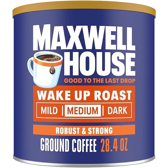 Pack of 1 Maxwell House 28.4oz Ground Coffee Medium Wake Up Roast