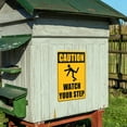 thumbnail image 7 of Watch Your Step Sign Warning Metal Sign Vintage Sign Wall Decor for Home Farm Bar Shop Club Coffee Outdoor Signs 8x12 Inch, 7 of 7