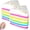 2pcs, variant on Rainbow Cake Squishies, Jumbo Slow Rising Fidget Squeeze, Giant & Soft & Colorful Relief Squishy Stress, 2026 New Squeeze Ball Sensory for Anxiety Stress Party Favors (1pcs)