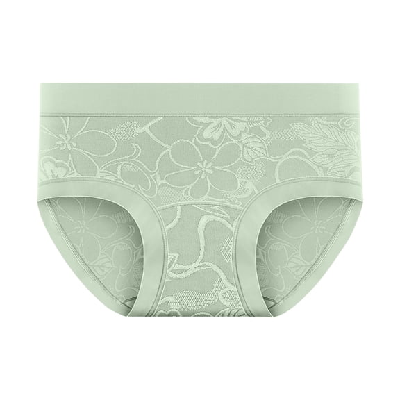 Ruimatai Women's Seamless Underwear Tummy Control Butt Lifting Comfortable Breathable Soft Solid Color Panties