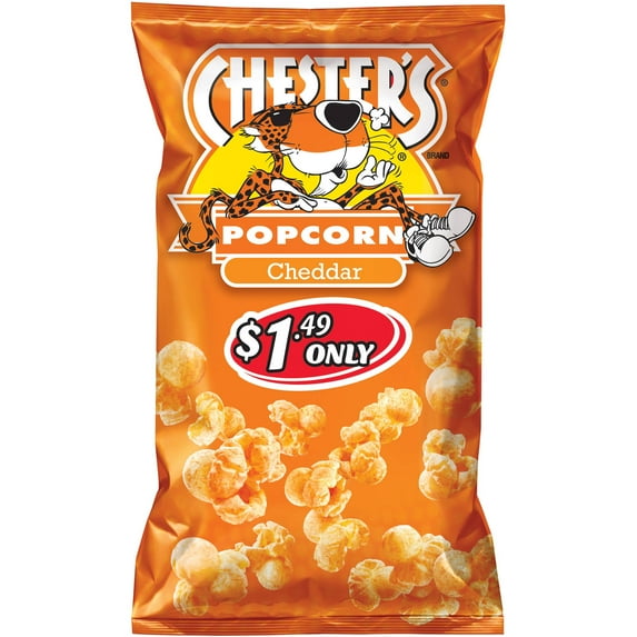 Chester's Cheddar Flavored Popcorn, 2.62 oz