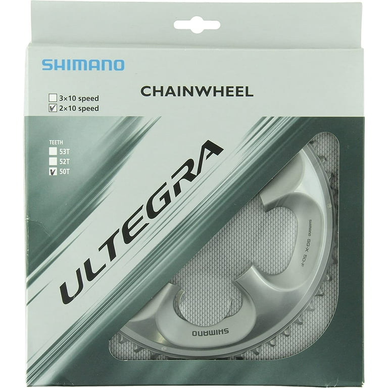 Shimano Ultegra 6700/6750 10-Speed Chainring Silver Tooth Count