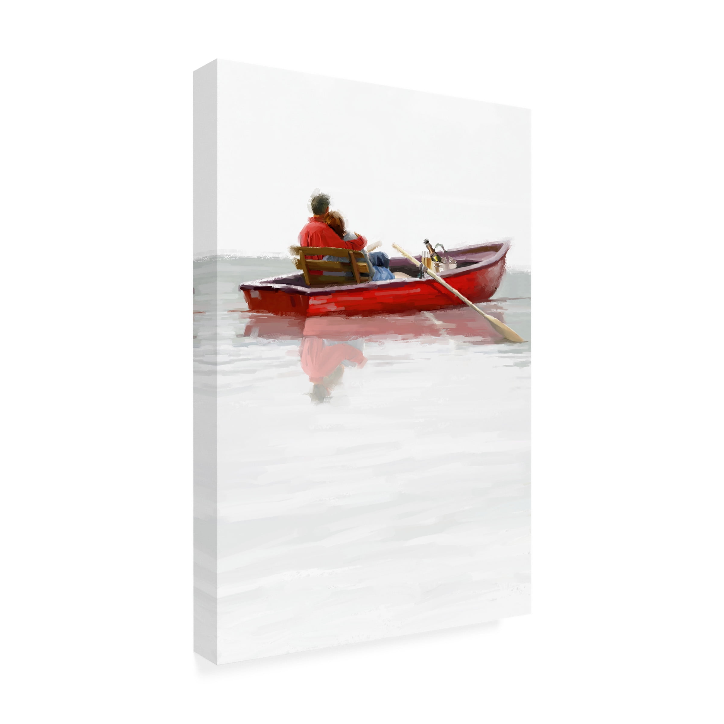 The Macneil Studio 'Boating Lake' Canvas Art